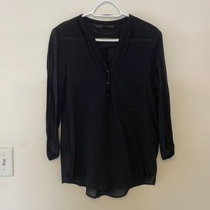 ZARA black tunic